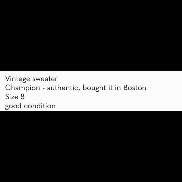 Vintage champion sweater Harvard - Picture 5 of 5